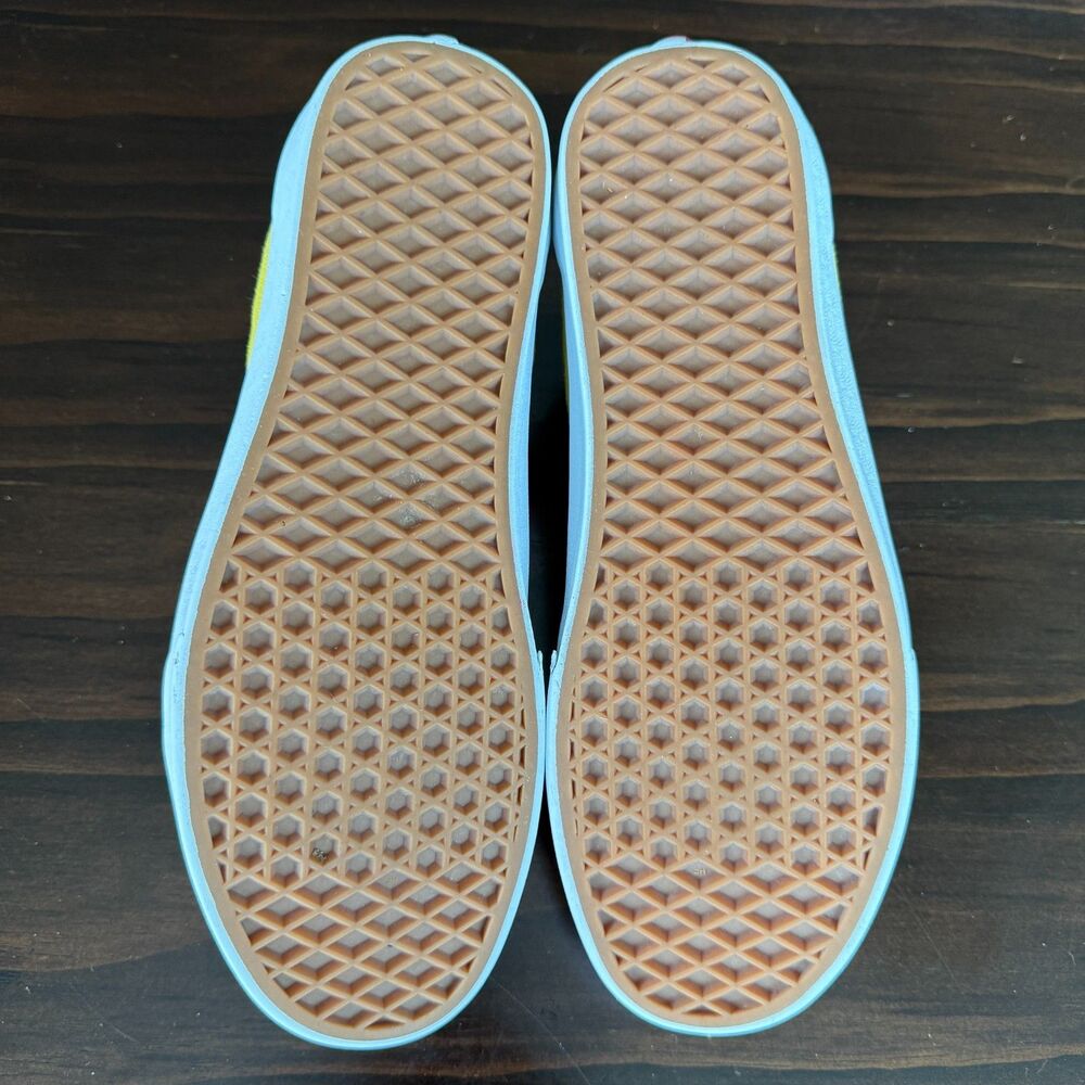 Vans Yellow and Black Low-Top Athletic Sneakers - Picture 7 of 11